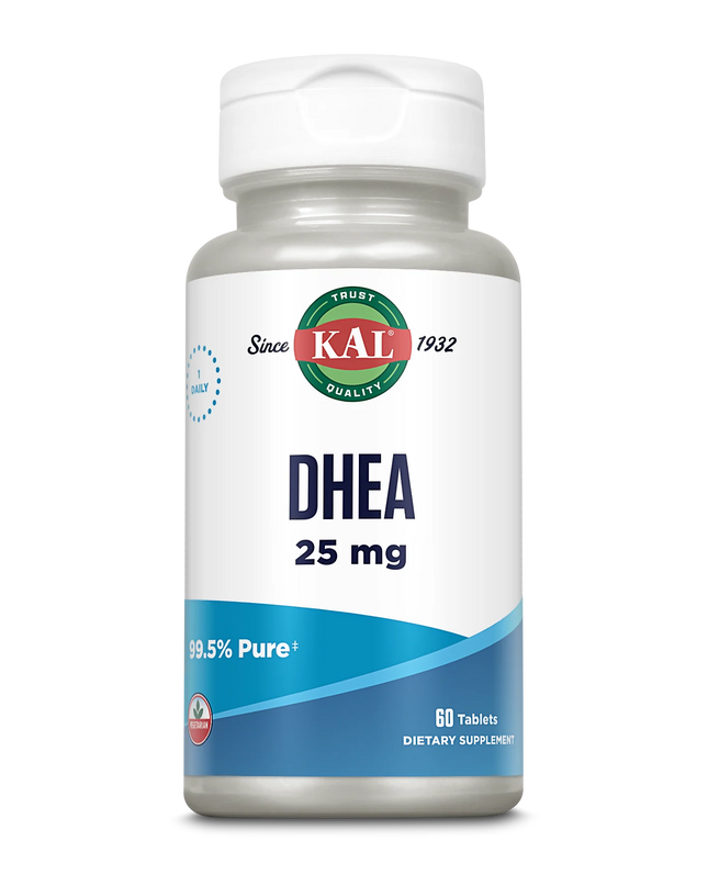 Kal // DHEA 25mg // 60ct