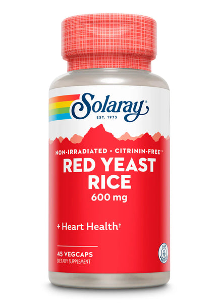 Solaray // RED YEAST RICE 600mg // 45ct