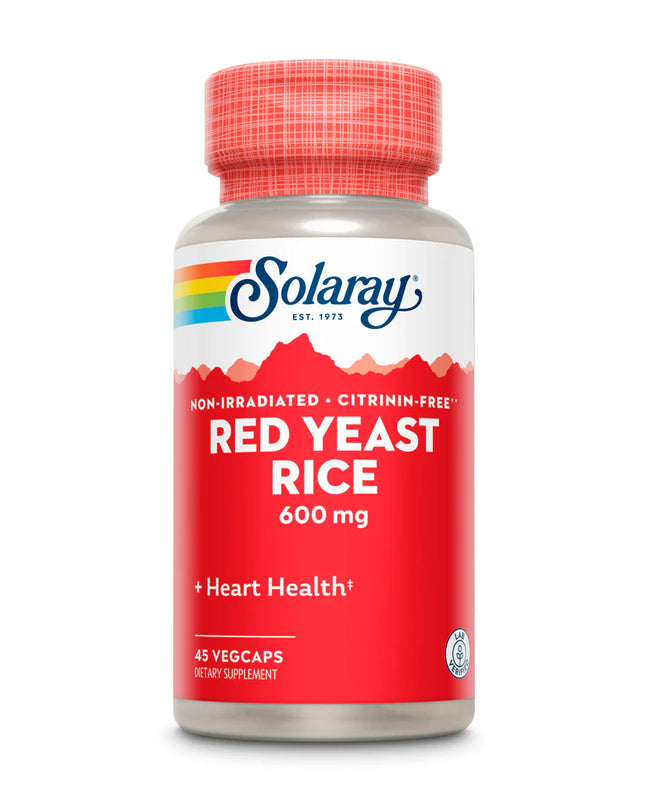 Solaray // RED YEAST RICE 600mg // 45ct
