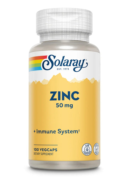 Solaray // Zinc Chelate 50mg // 100ct