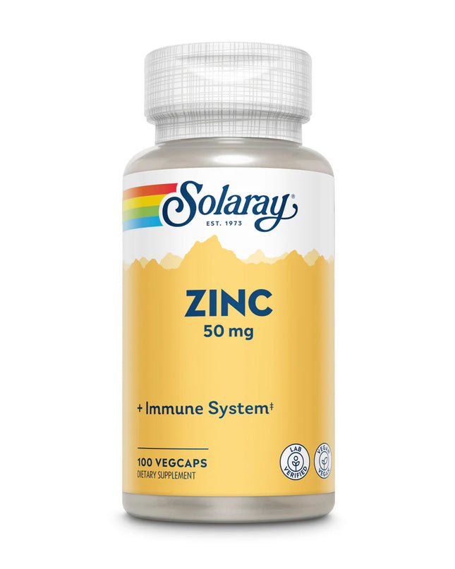 Solaray // Zinc Chelate 50mg // 100ct