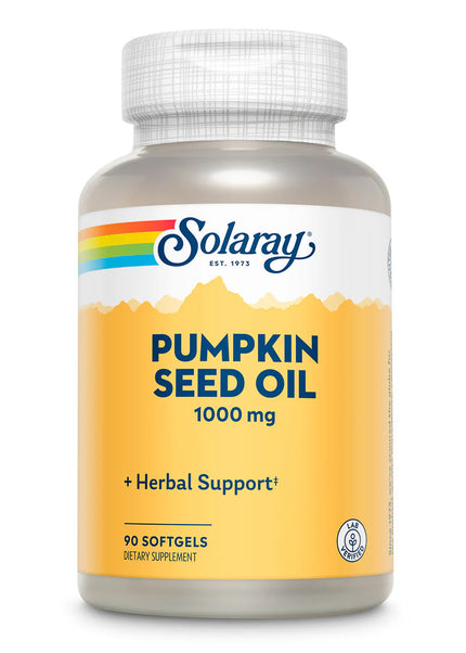 Solaray // PUMPKIN SEED OIL 1,000mg (softgel) // 90ct