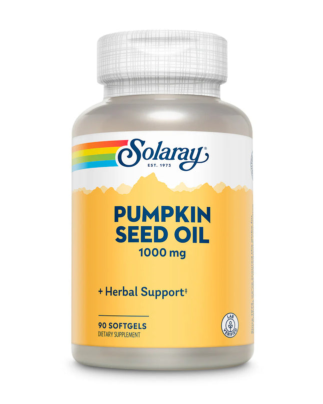 Solaray // PUMPKIN SEED OIL 1,000mg (softgel) // 90ct