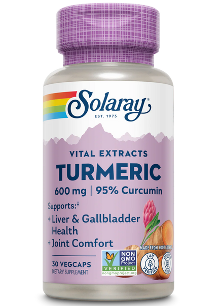 Solaray // TURMERIC ROOT EXTRACT 600mg // 30ct