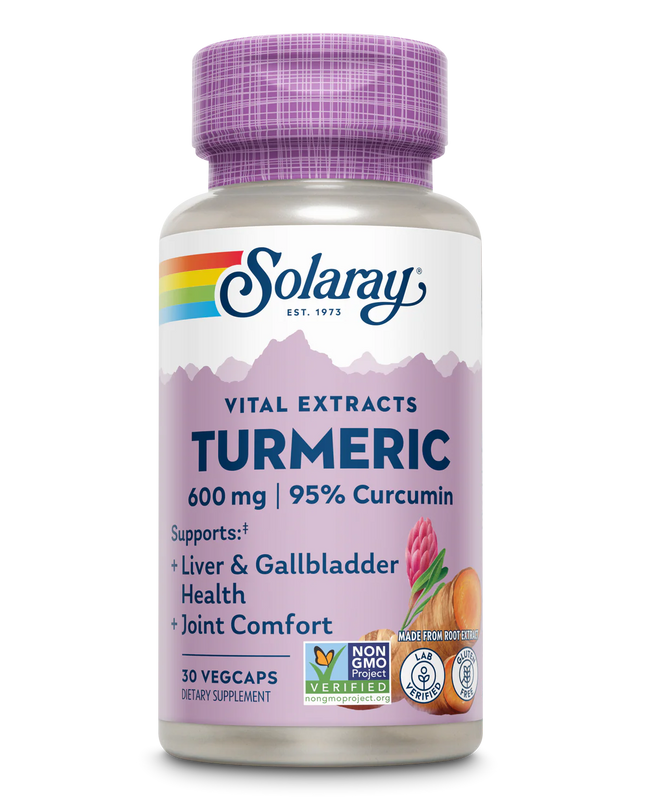 Solaray // TURMERIC ROOT EXTRACT 600mg // 30ct