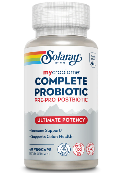 Solaray // MYCROBIOME COMPLETE PROBIOTIC ULTIMATE POTENCY // 60ct