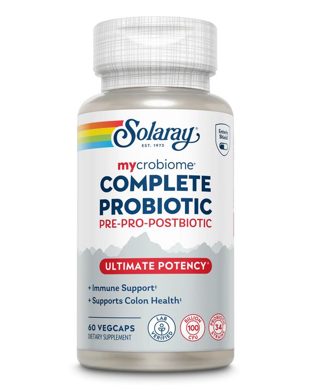 Solaray // MYCROBIOME COMPLETE PROBIOTIC ULTIMATE POTENCY // 60ct