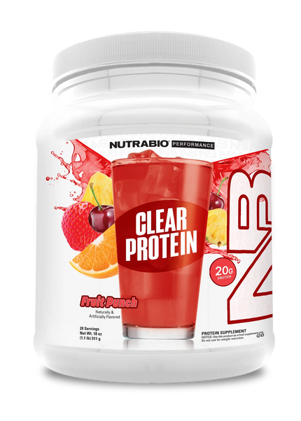 Nutrabio // Clear Whey Protein Isolate // 20sv