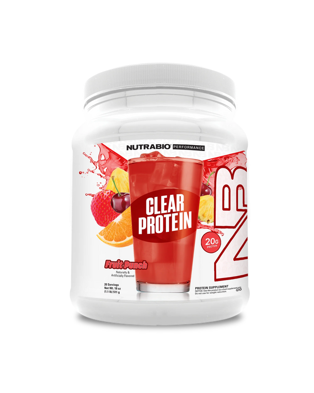 Nutrabio // Clear Whey Protein Isolate // 20sv