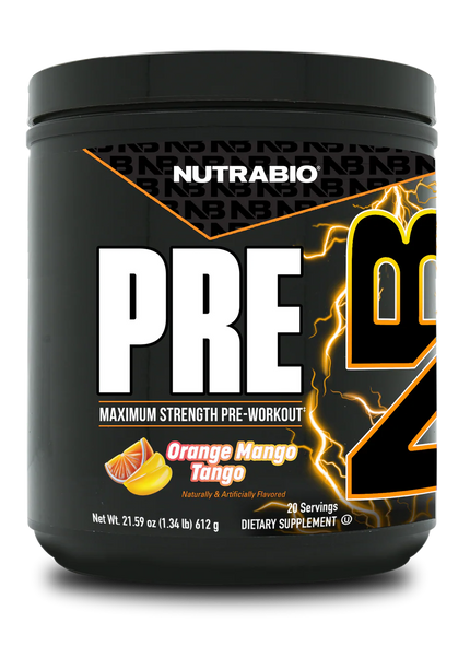 Nutrabio // PRE MAXIMUM STRENGTH // 20sv