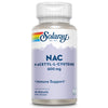 Solaray // NAC N-ACETYL-L-CYSTEINE // 600mg // 60ct