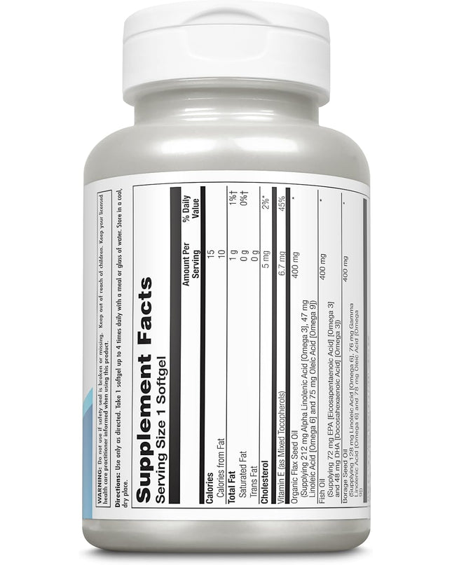 Kal // ULTRA OMEGA 3-6-9, Softgel 1200mg // 50ct
