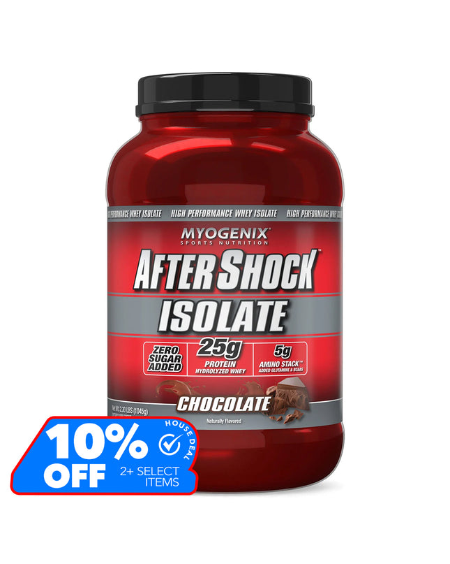 Myogenix // ISOLATE AFTER SHOCK 2lbs // 25sv