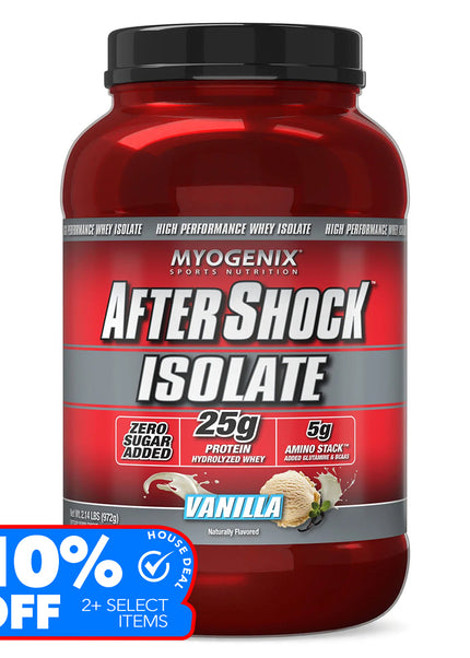 Myogenix // ISOLATE AFTER SHOCK 2lbs // 25sv