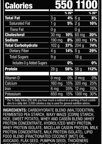 Mutant // MUTANT MASS // 5lbs
