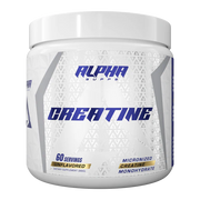 Alpha Supps // CREATINE MONOHYDRATE // 60sv