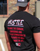 A&D // "HUSTLE" SHIRT // BLACK