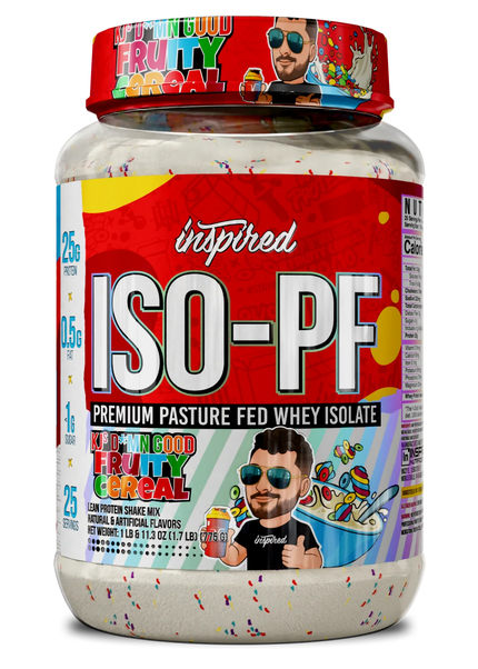 Inspired Nutra // ISO-PF PASTURE FED ISOLATE // 2lbs