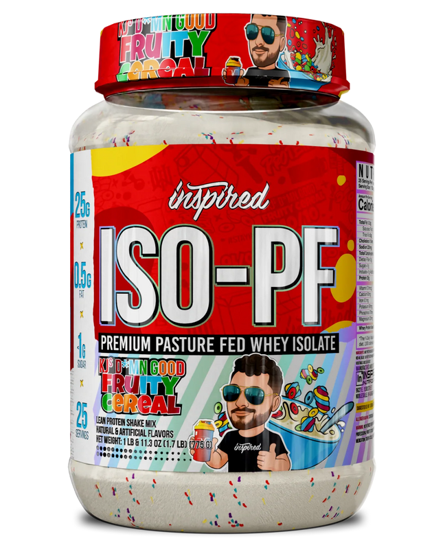Inspired Nutra // ISO-PF PASTURE FED ISOLATE // 2lbs
