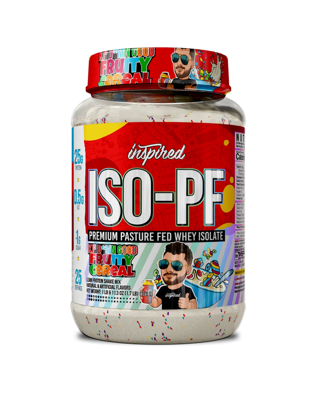 Inspired Nutra // ISO-PF PASTURE FED ISOLATE // 2lbs
