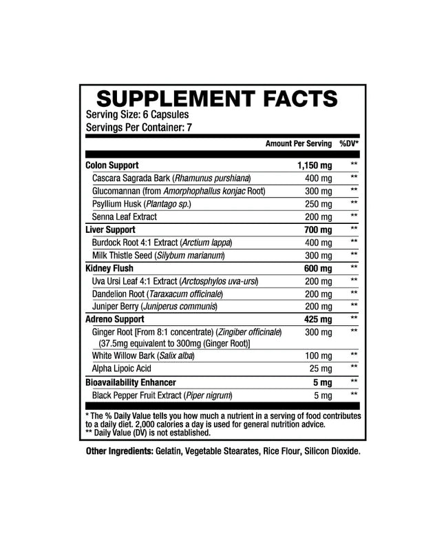 Sweat Ethic // RESTART 7 Whole Body Detox // 42ct