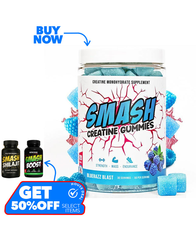 Smash // CREATINE GUMMIES // 30sv