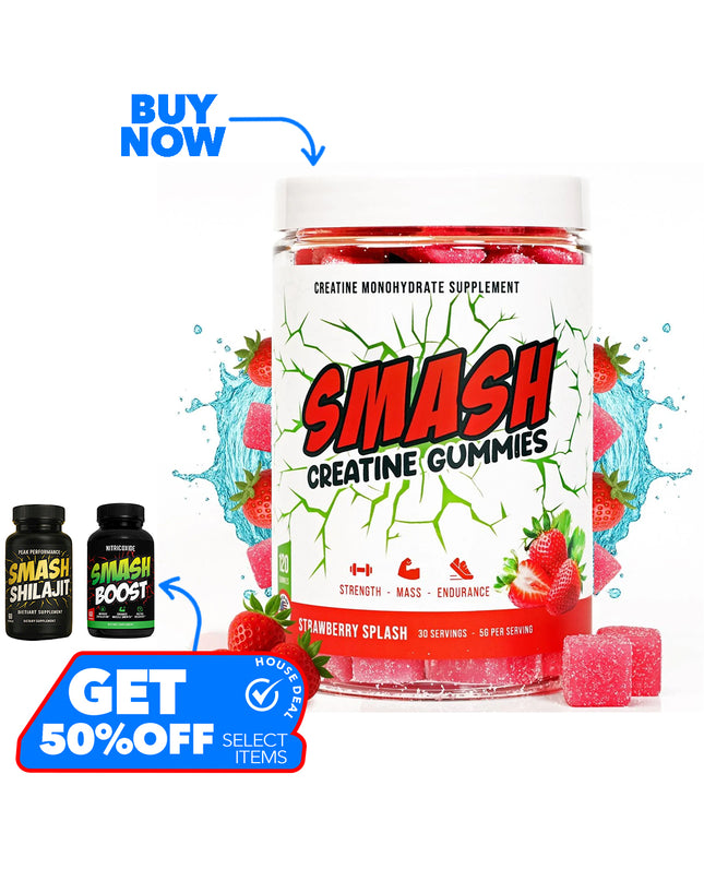 Smash // CREATINE GUMMIES // 30sv