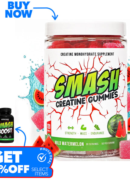 Smash // CREATINE GUMMIES // 30sv