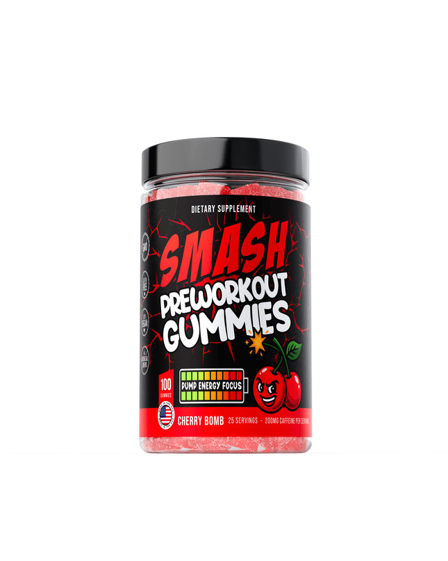 SMASH // Pre-Workout Gummies // 25sv