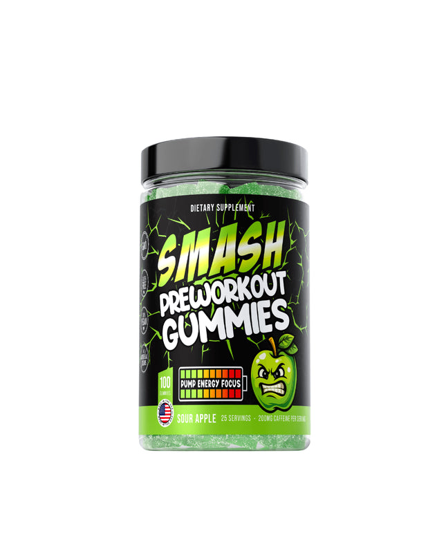 SMASH // Pre-Workout Gummies // 25sv