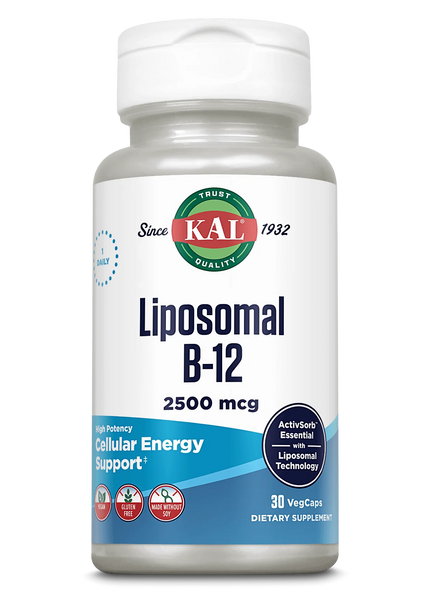 Kal // LIPOSOMAL B12 // 2500mcg // 30ct