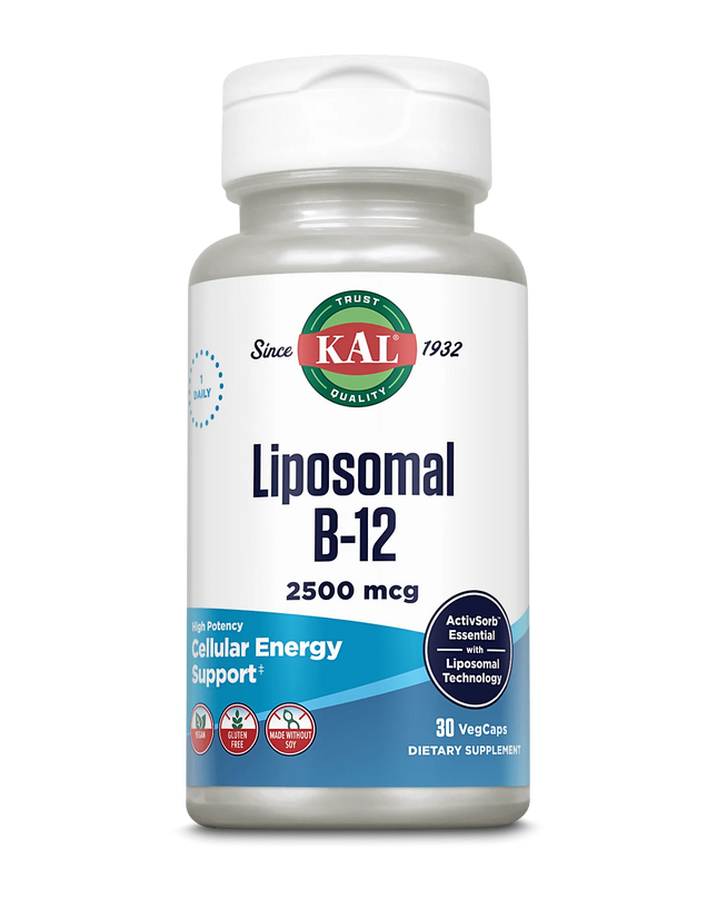 Kal // LIPOSOMAL B12 // 2500mcg // 30ct
