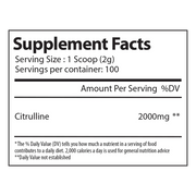 Alpha Supps // Citrulline // 100sv