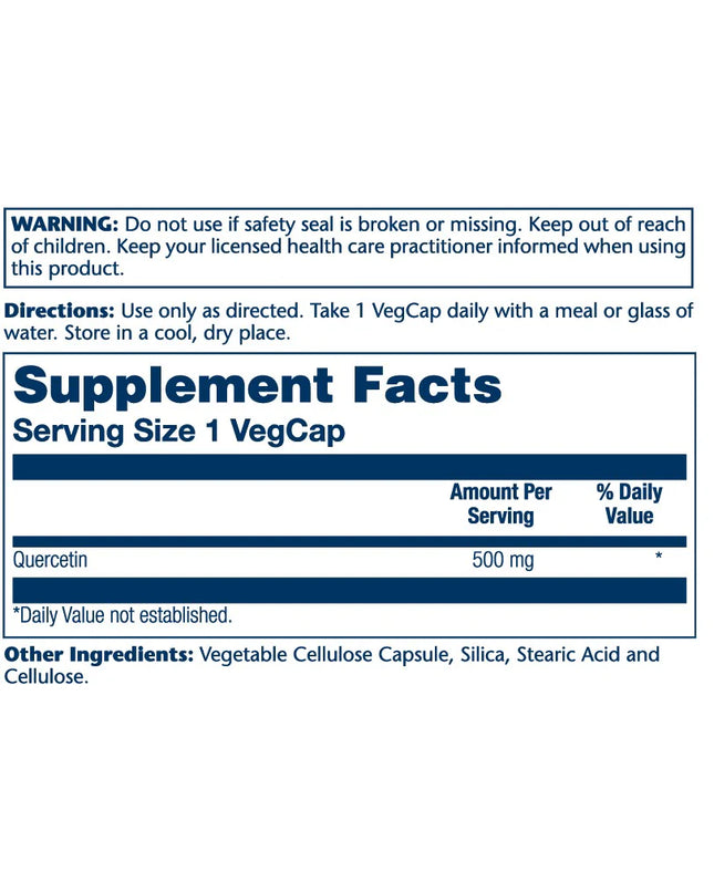 Solaray // QUERCETIN // 500mg // 90ct