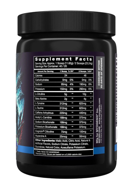 Myogenix // SPAWN (NEW FORMULA) // 25sv