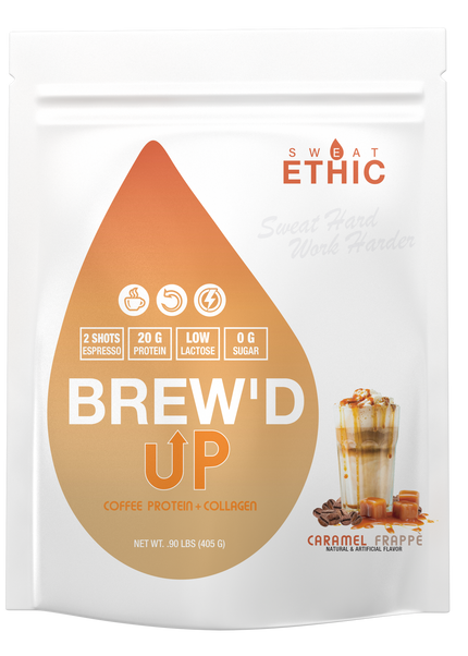 Sweat Ethic // BREW'D UP COFFEE PROTEIN + COLLAGEN // 15sv