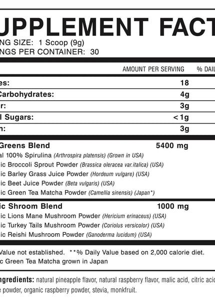 Myogenix // SUPER GREENS // 30sv