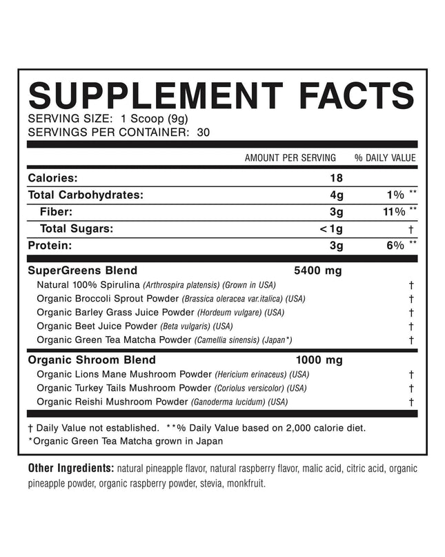 Myogenix // SUPER GREENS // 30sv