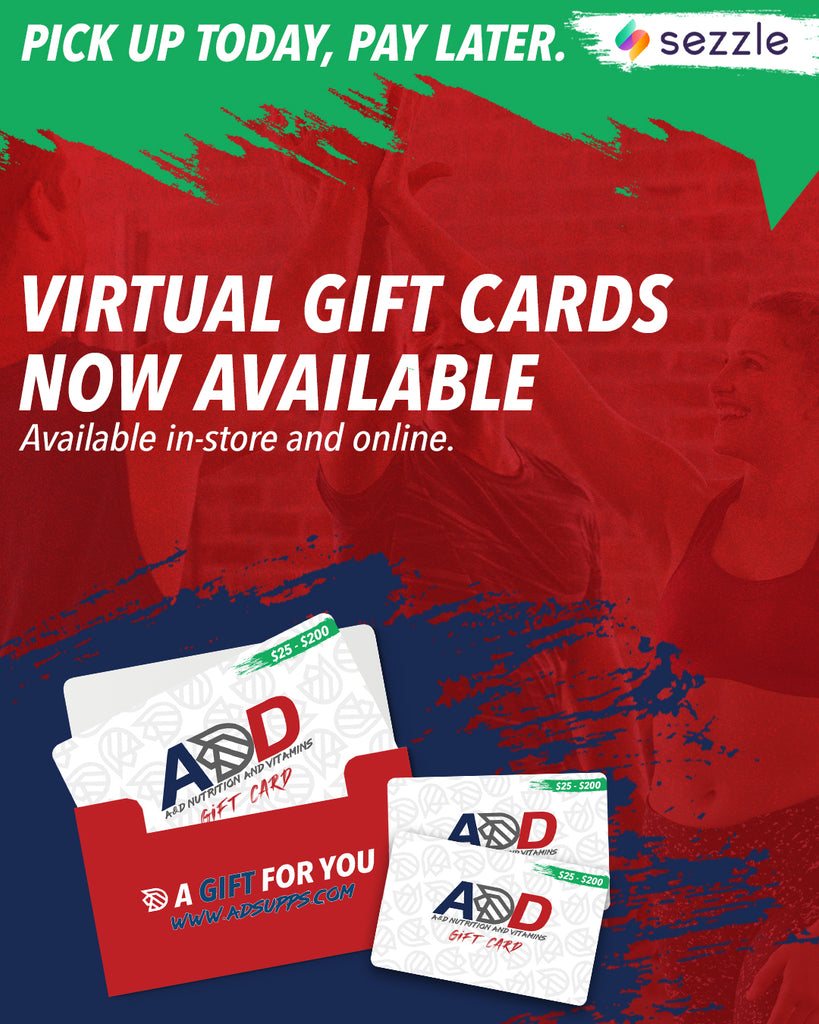 A&D Virtual Gift Cards – A&D Nutrition and Vitamins
